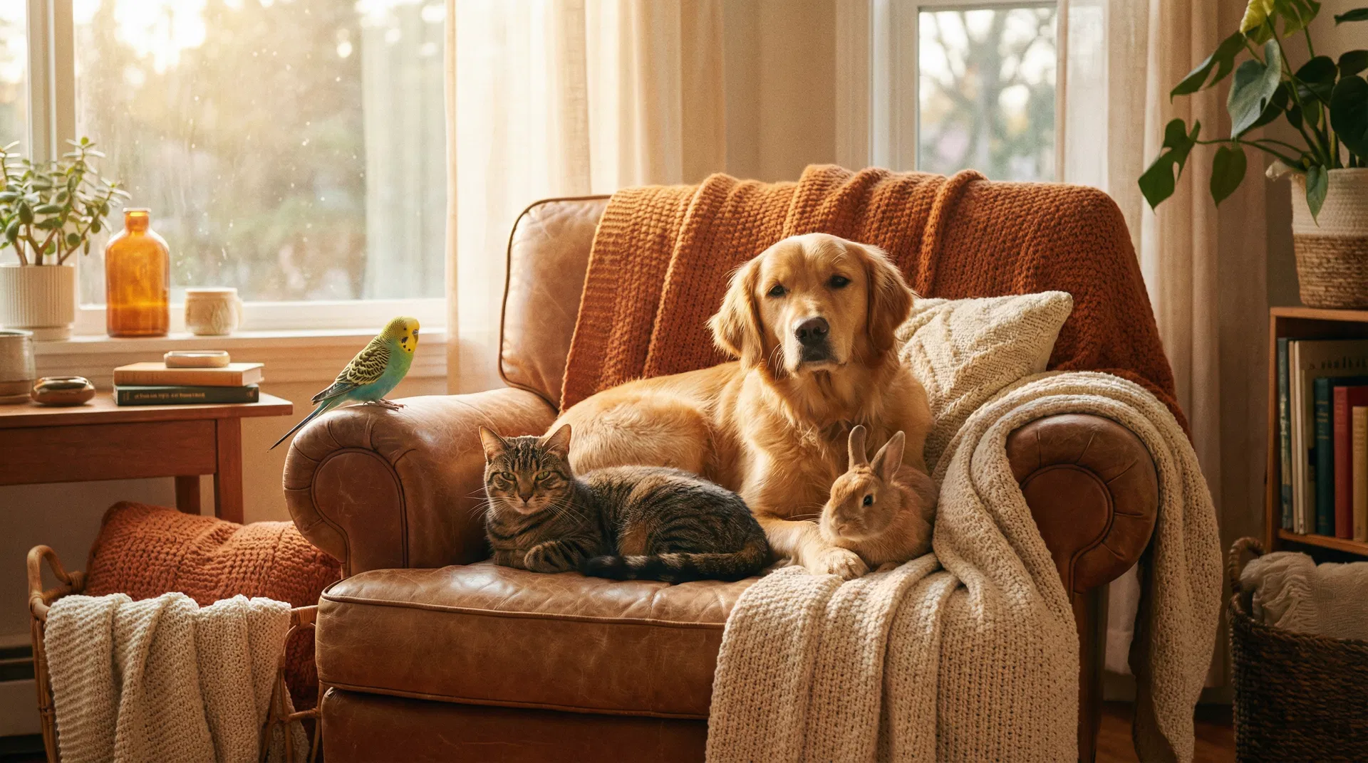 Family with pets - support FindYourPetAI