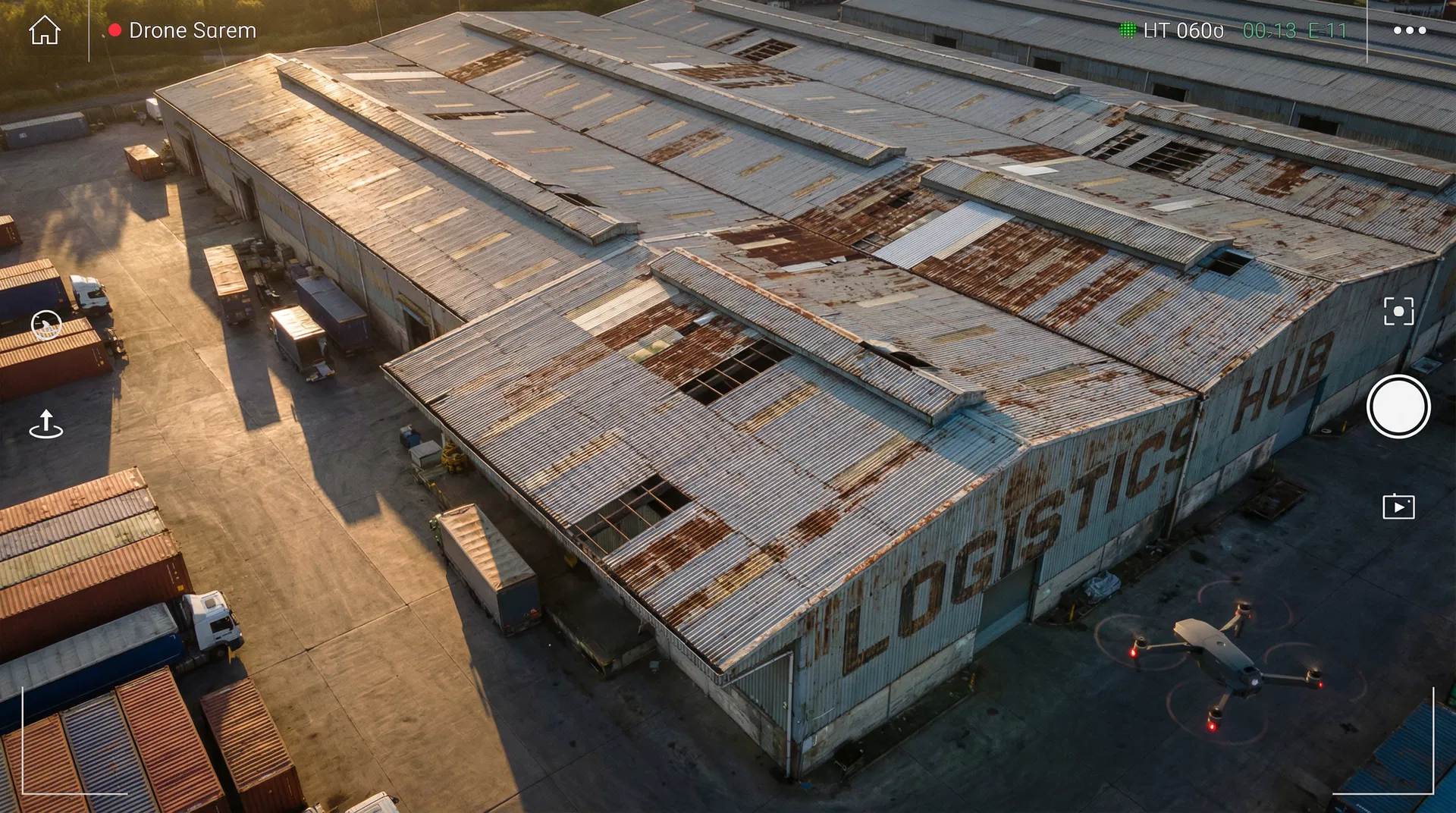 Inspeção com drone