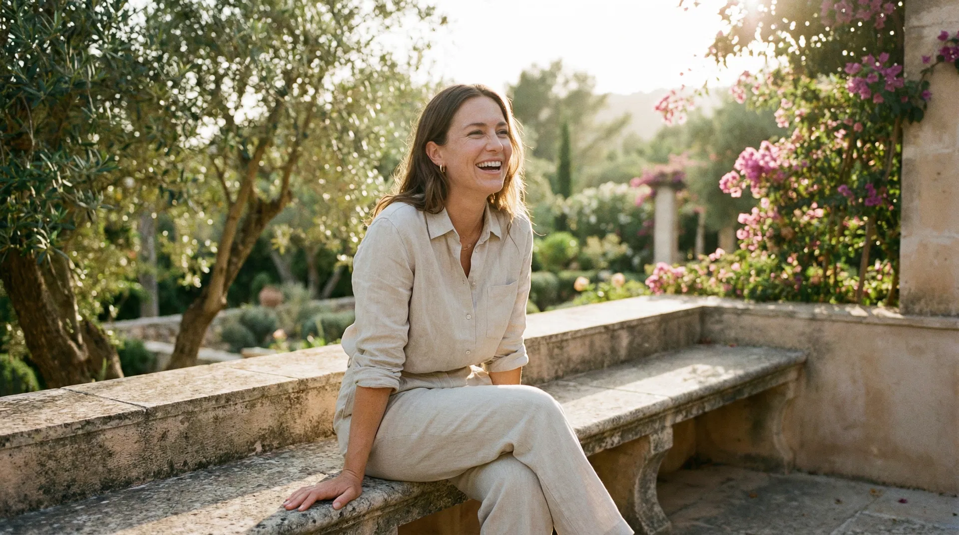 Private wellness support in luxury estate setting