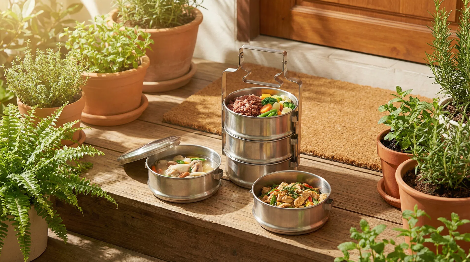 บริการจัดส่งปิ่นโตอาหารผู้ป่วยโรคไตถึงบ้าน Green & Organic