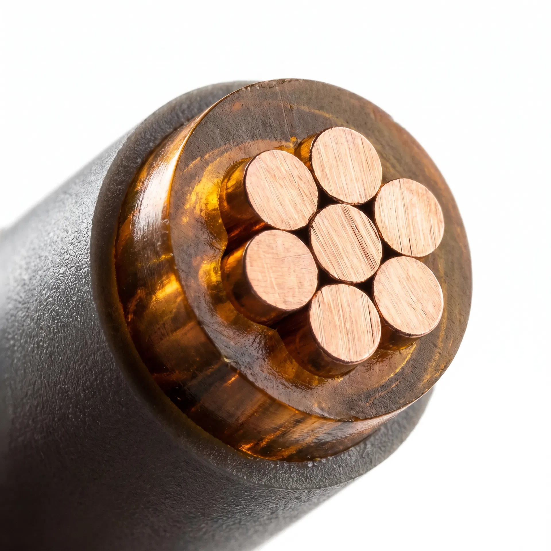 7-strand wire cross section