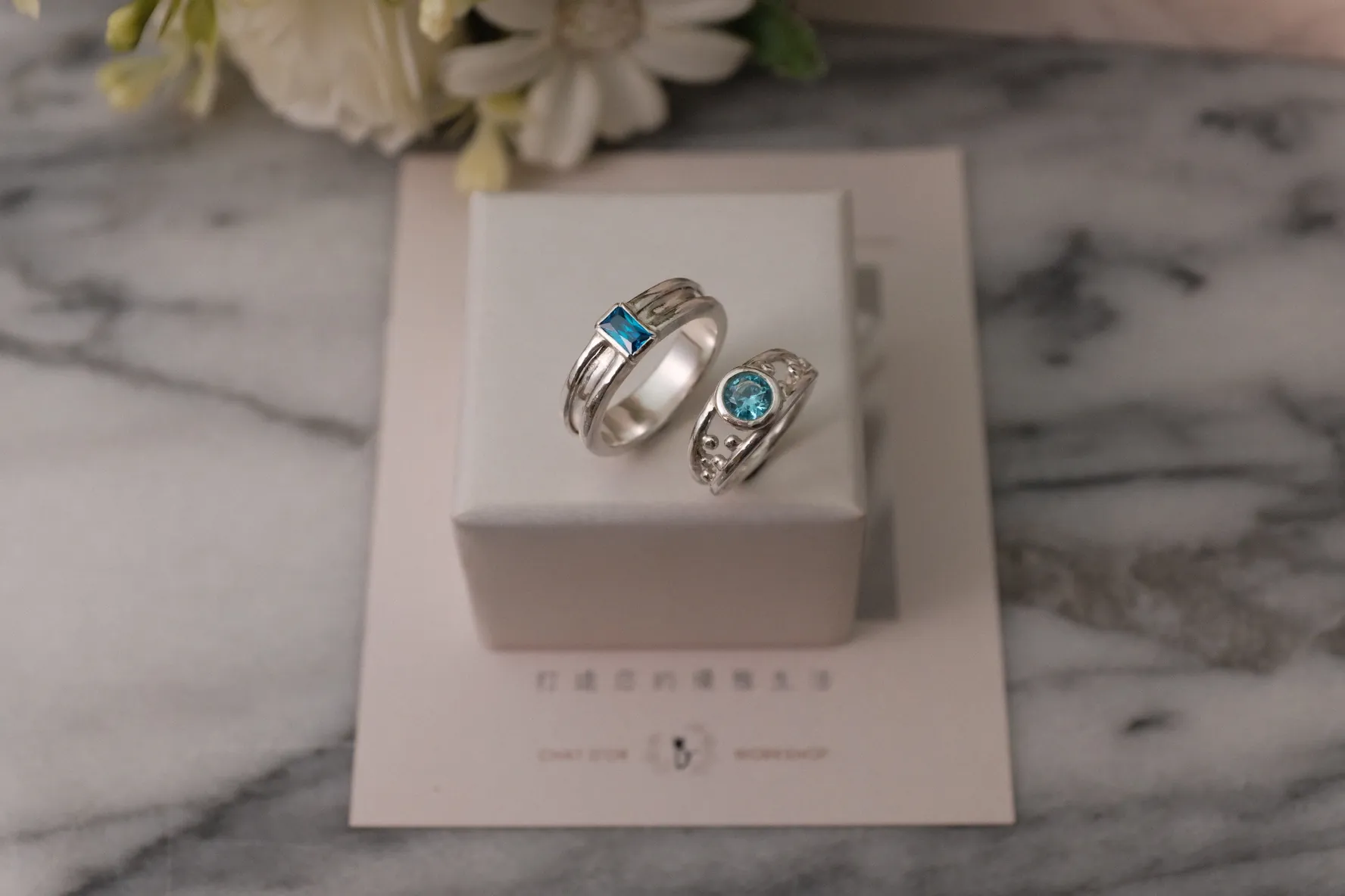 客製化鋯石對戒