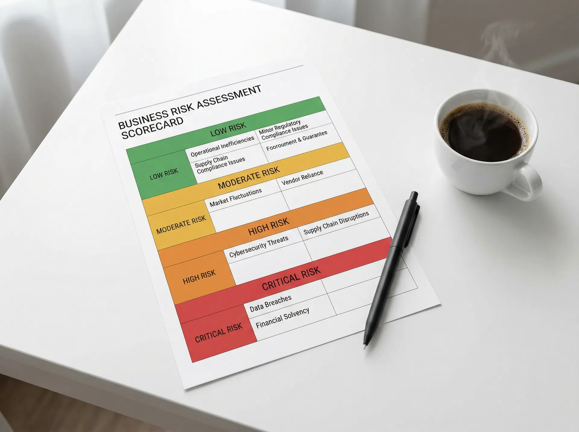 Risk Scorecard Preview