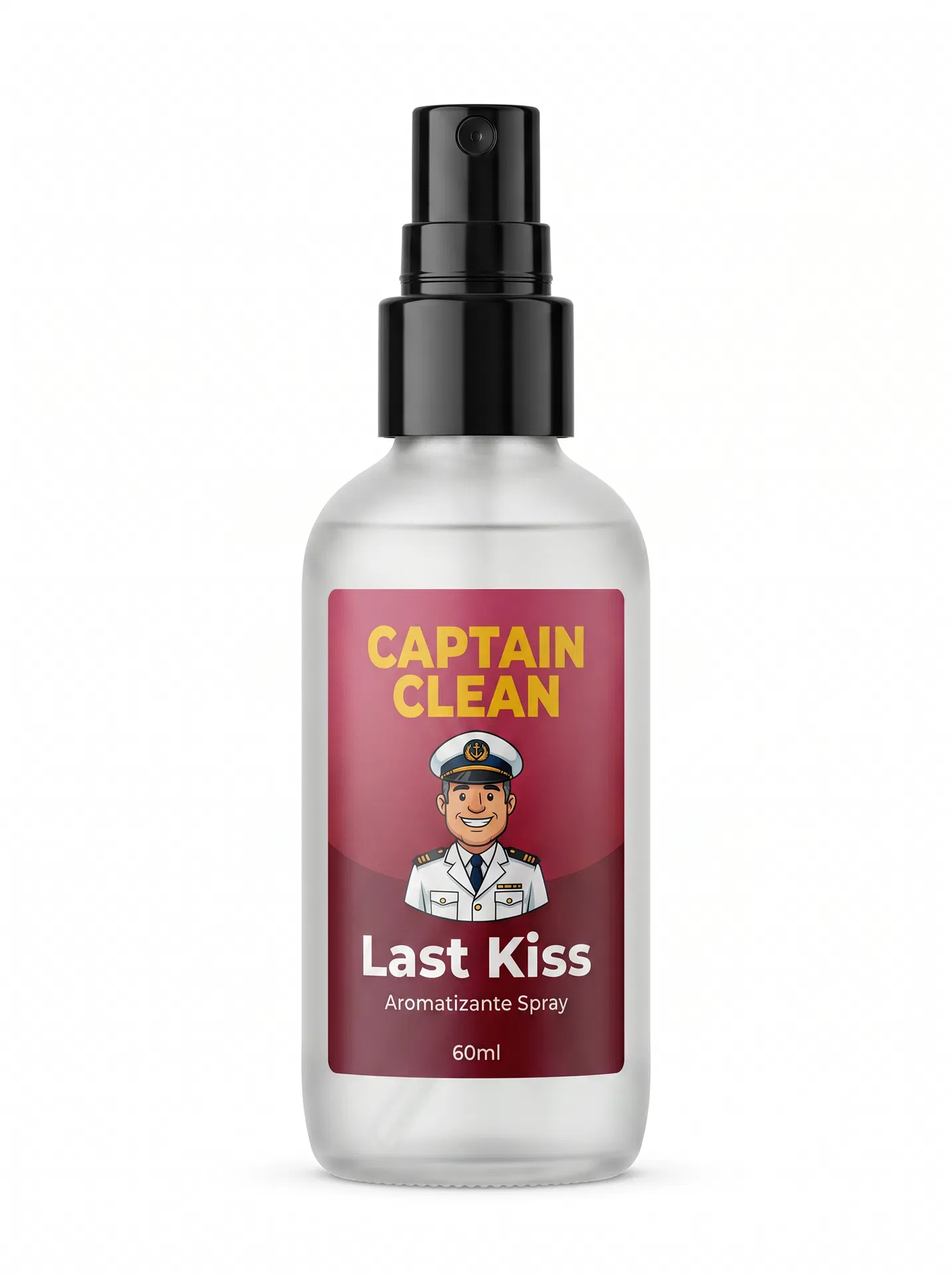 Spray Ambiente Last Kiss — Spray Perfumador de Ambiente Captain Clean — Floral Doce — Frutas e Musk Feminino