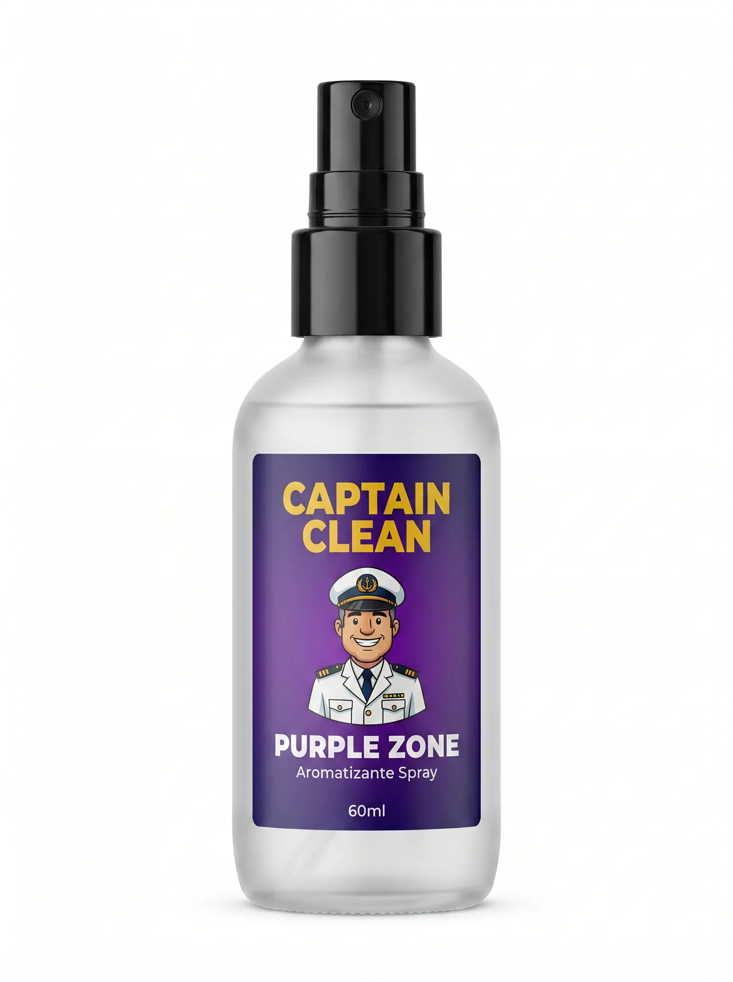 Spray Ambiente Purple Zone — Spray Perfumador de Ambiente Captain Clean — Floral — Lavanda Premium e Baunilha