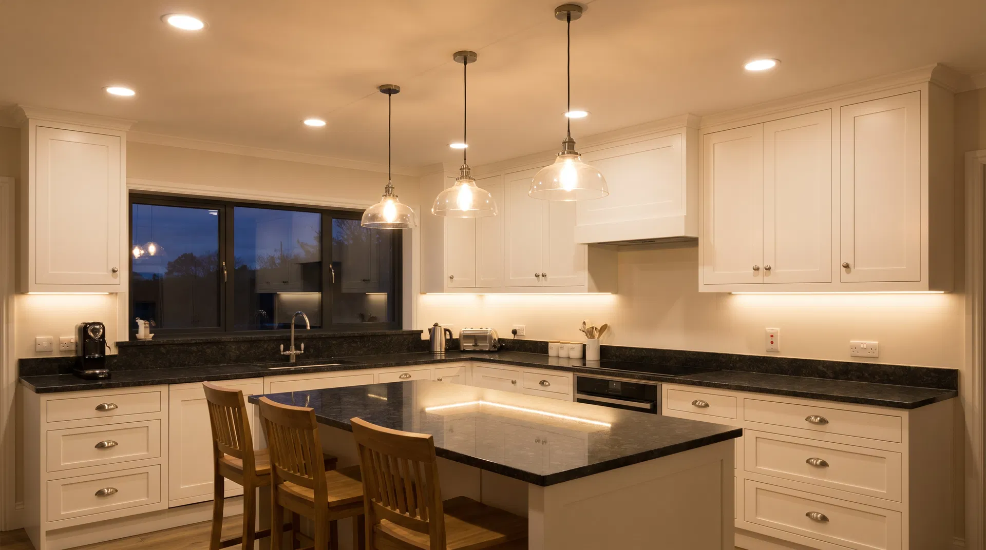 Residential Kitchen Lighting - After