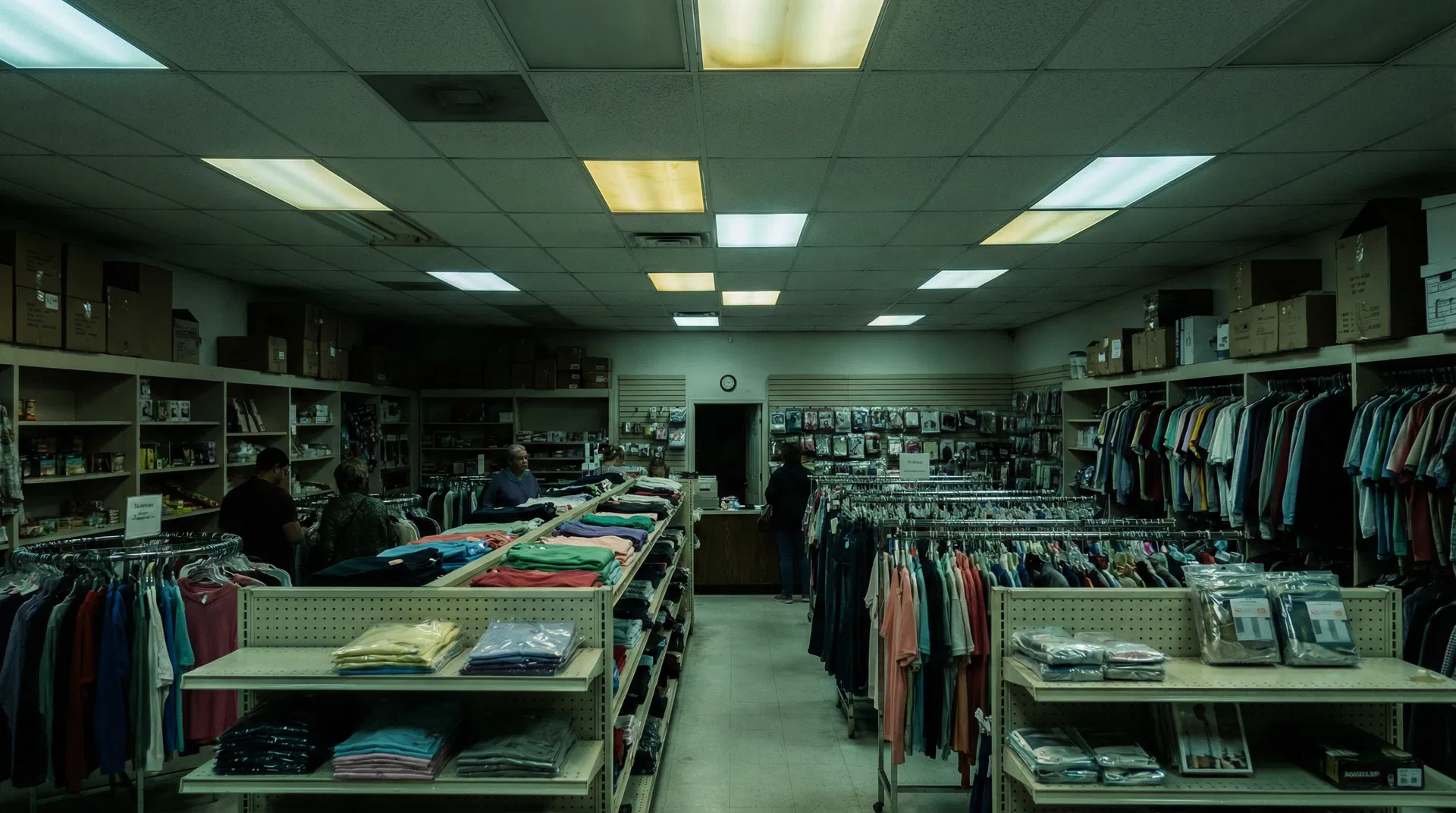 Retail Store Lighting Redesign - Before