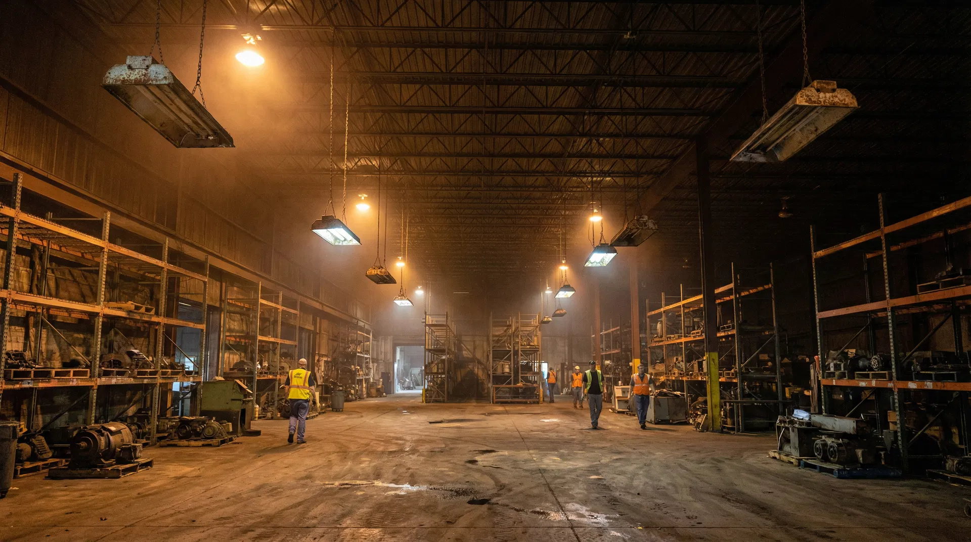 Industrial Warehouse High-Bay - Before