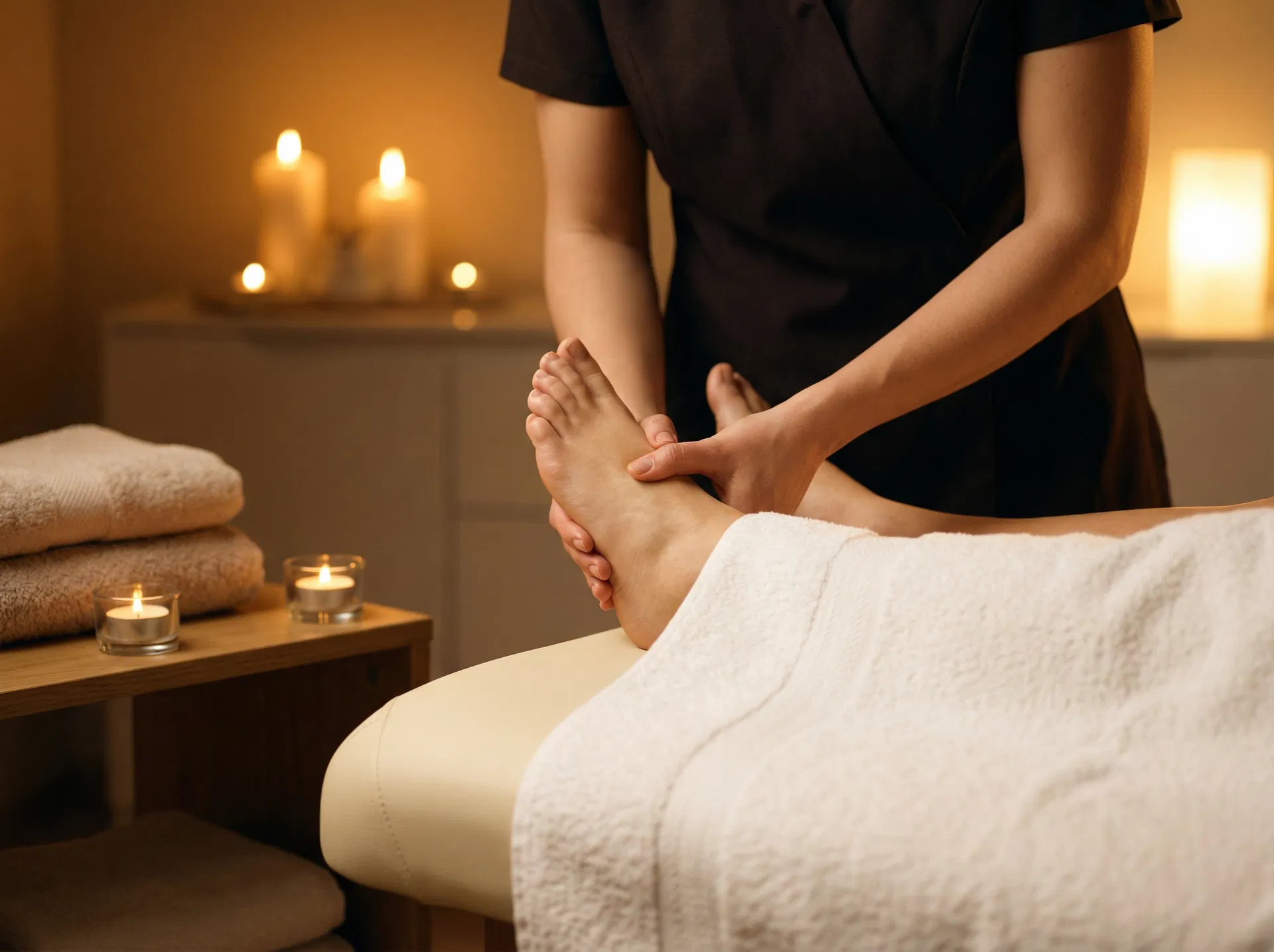 Traitement des douleurs par réflexologie