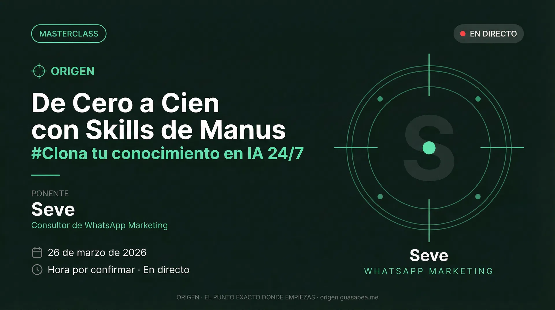 De Cero a Cien con Skills de Manus