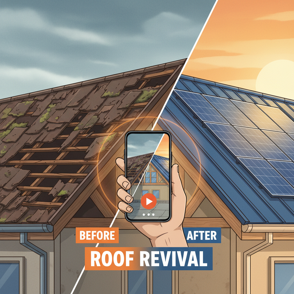 Cómo Mostrar Antes y Después de Proyectos de Construcción en Reels