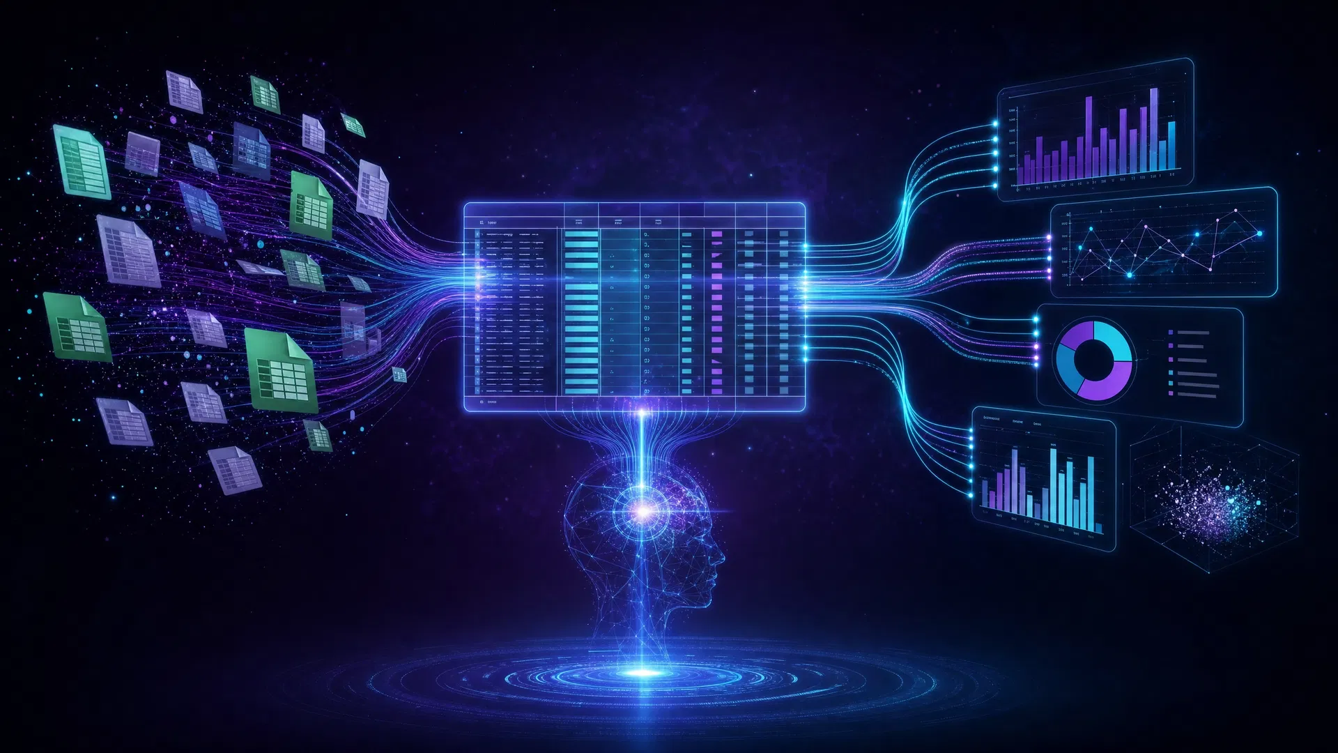 How I Turned Hours of Manual Excel Work Into a 3-Second Task Using AI — No Code, No Server