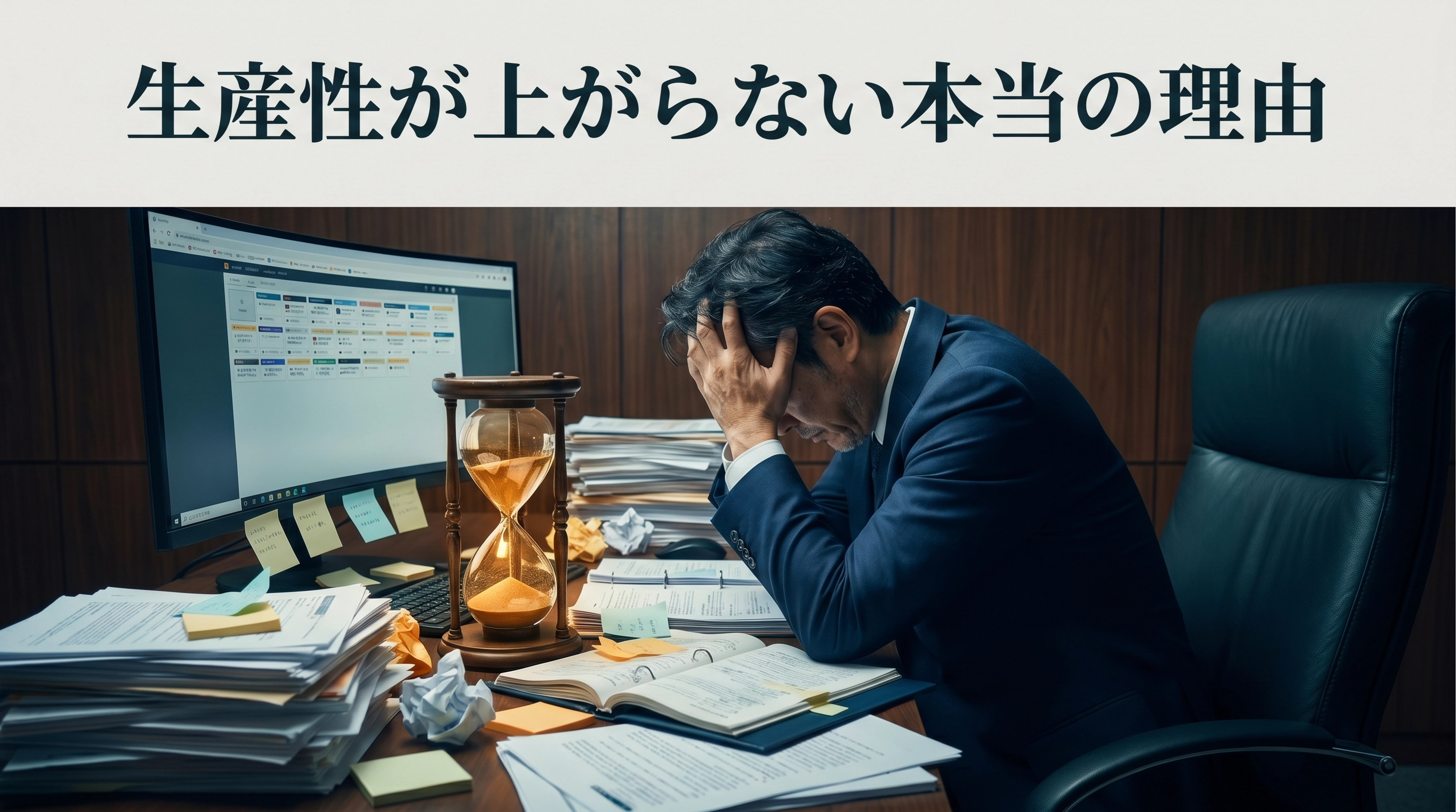 生産性が上がらない本当の理由