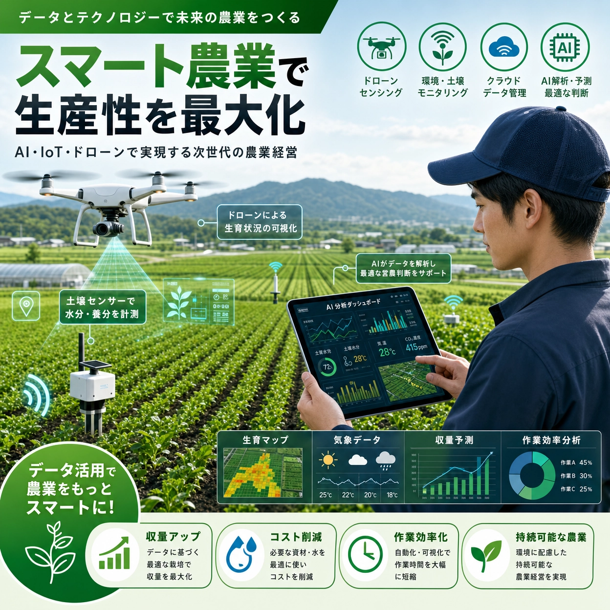 スマート農業の導入ガイド——経営者が知るべき実装ステップ