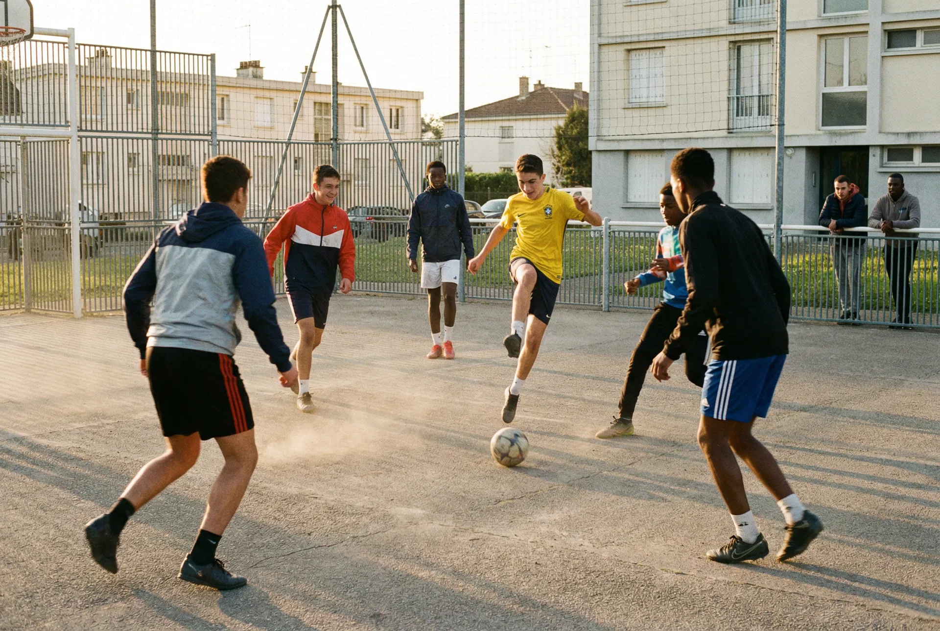 Tournoi de football inter-quartiers