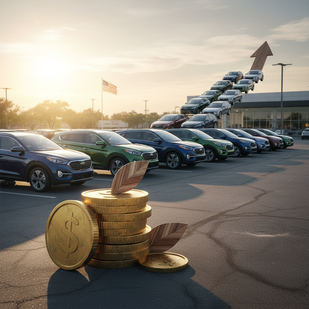 Hyundai та Kia: Рекордні продажі в США у лютому завдяки гібридам та кросоверам