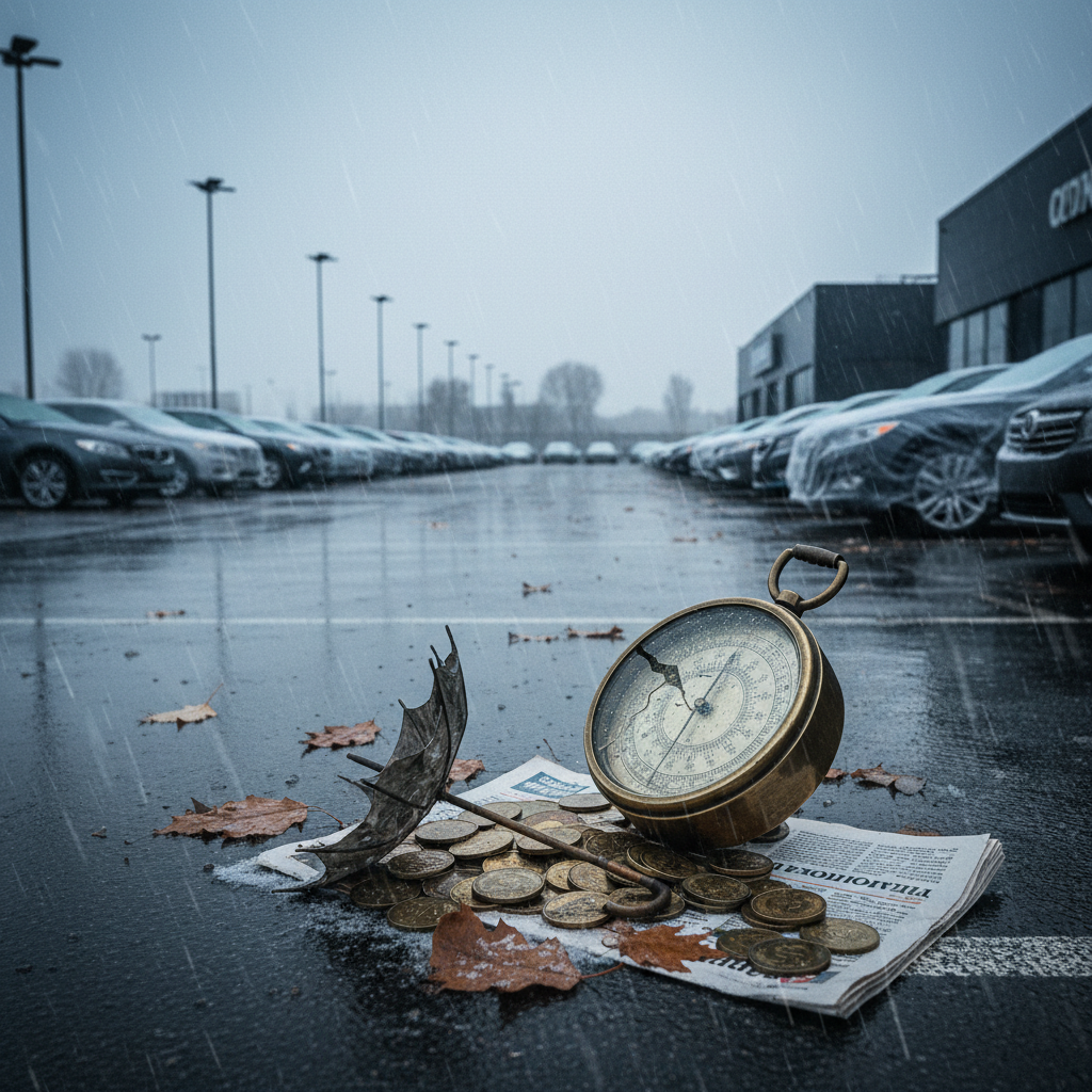 Cox: погода й економіка знову знижують настрій дилерів США