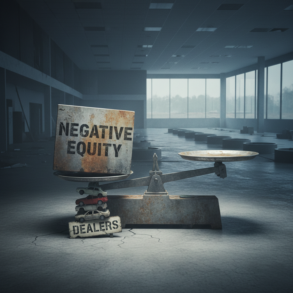 Негативний капітал у США у 2026: рекордний рівень тисне на дилерів