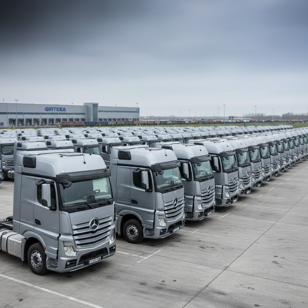 Mercedes-Benz Trucks поставить Girteka 500 Actros L у 2026 році