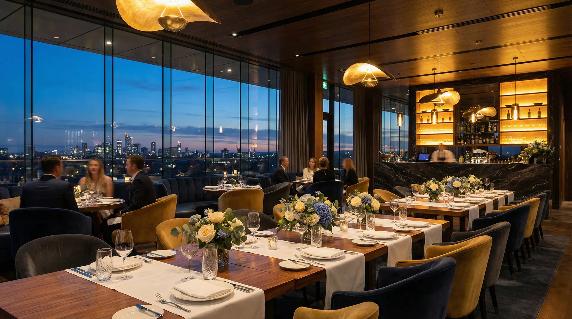 Modernes Restaurant Website Design