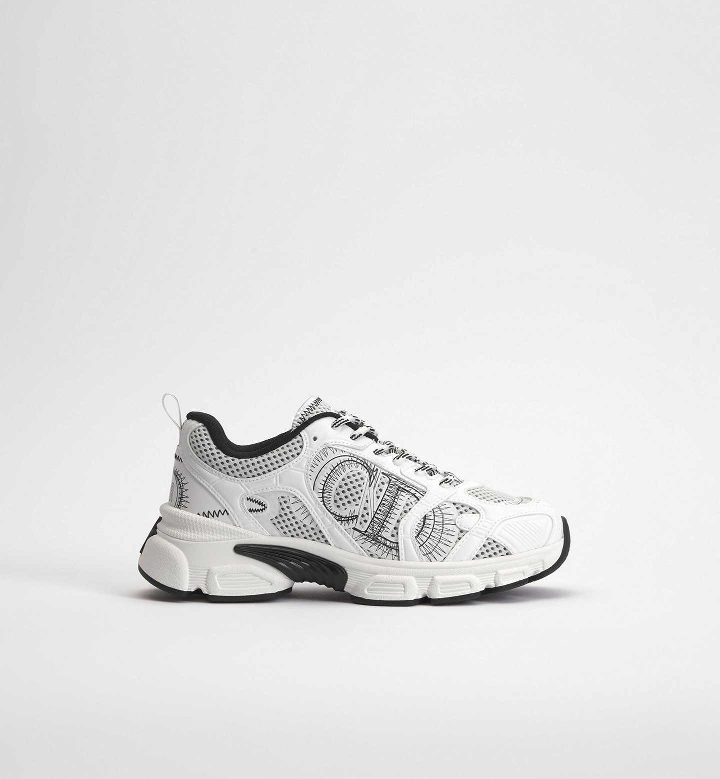 Sneaker Dior Chrono — Branco e Preto