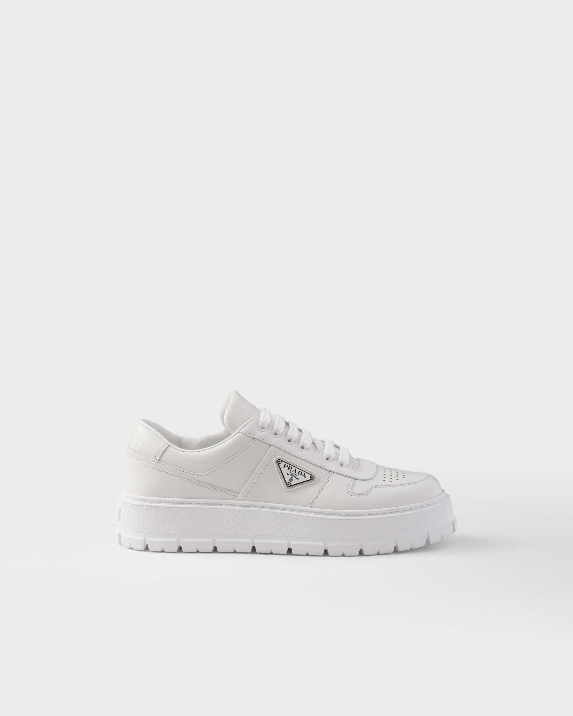 Tênis Prada em couro — Branco