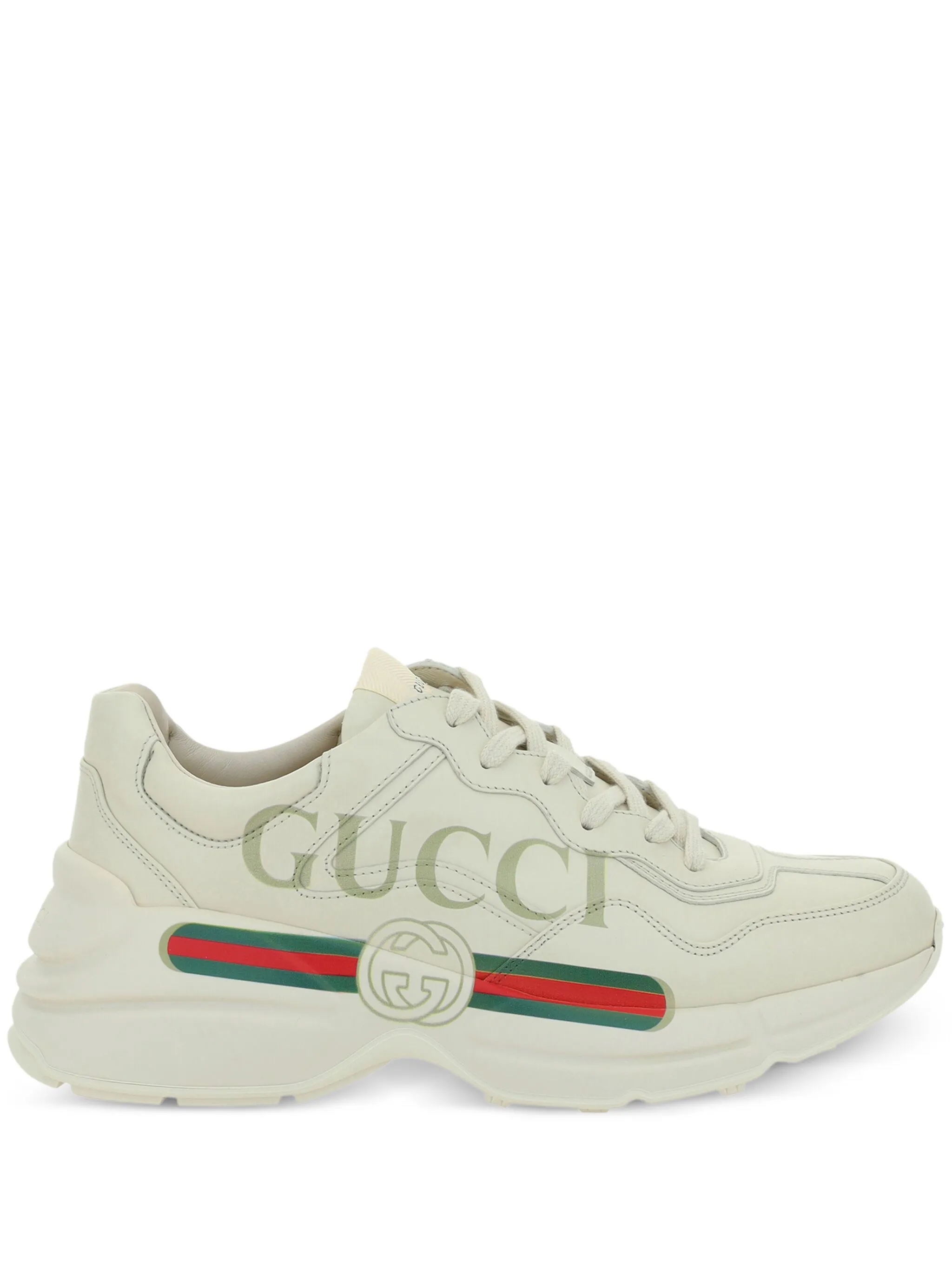 Tênis Gucci Rhyton com estampa de logo
