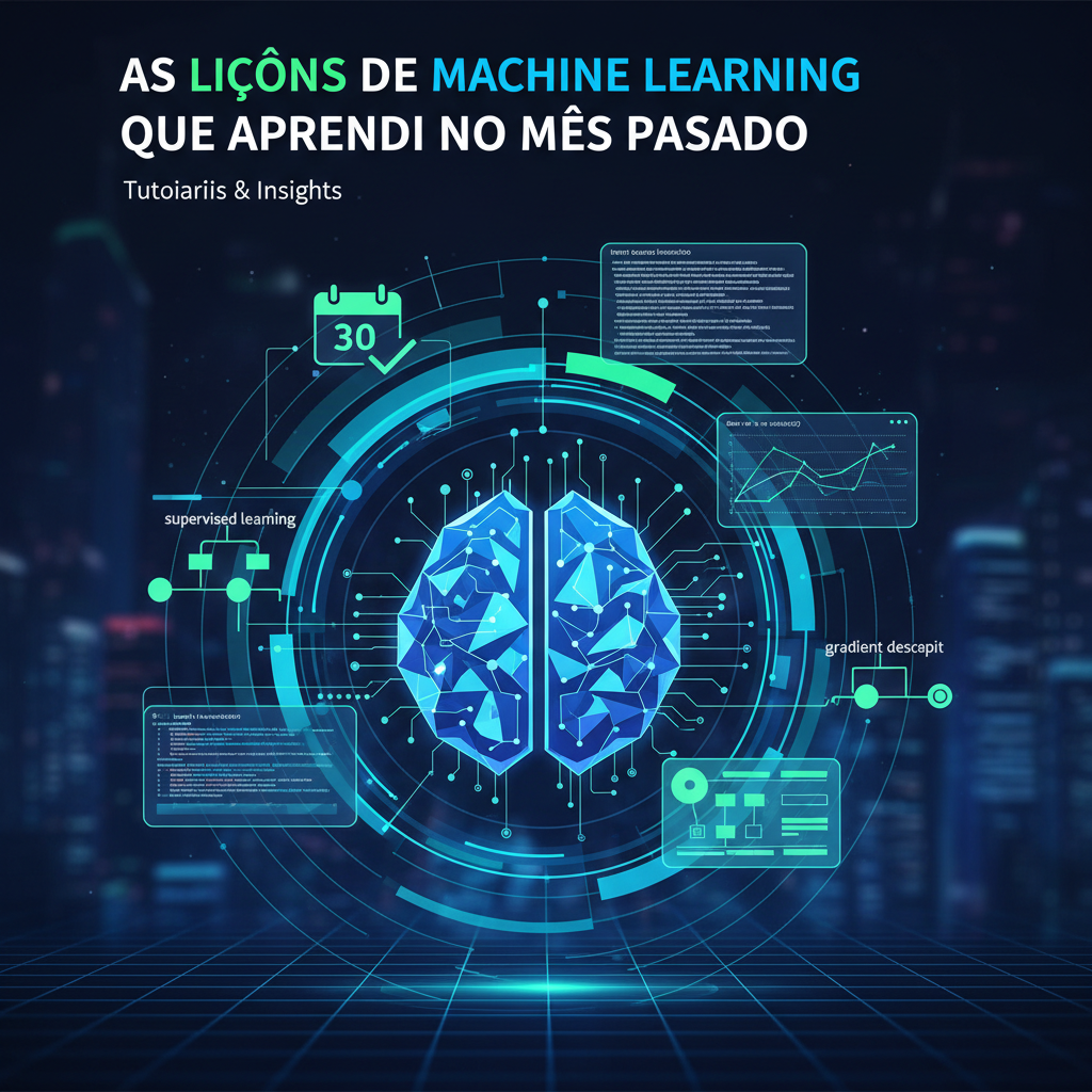 As Lições de Machine Learning que Aprendi no Mês Passado