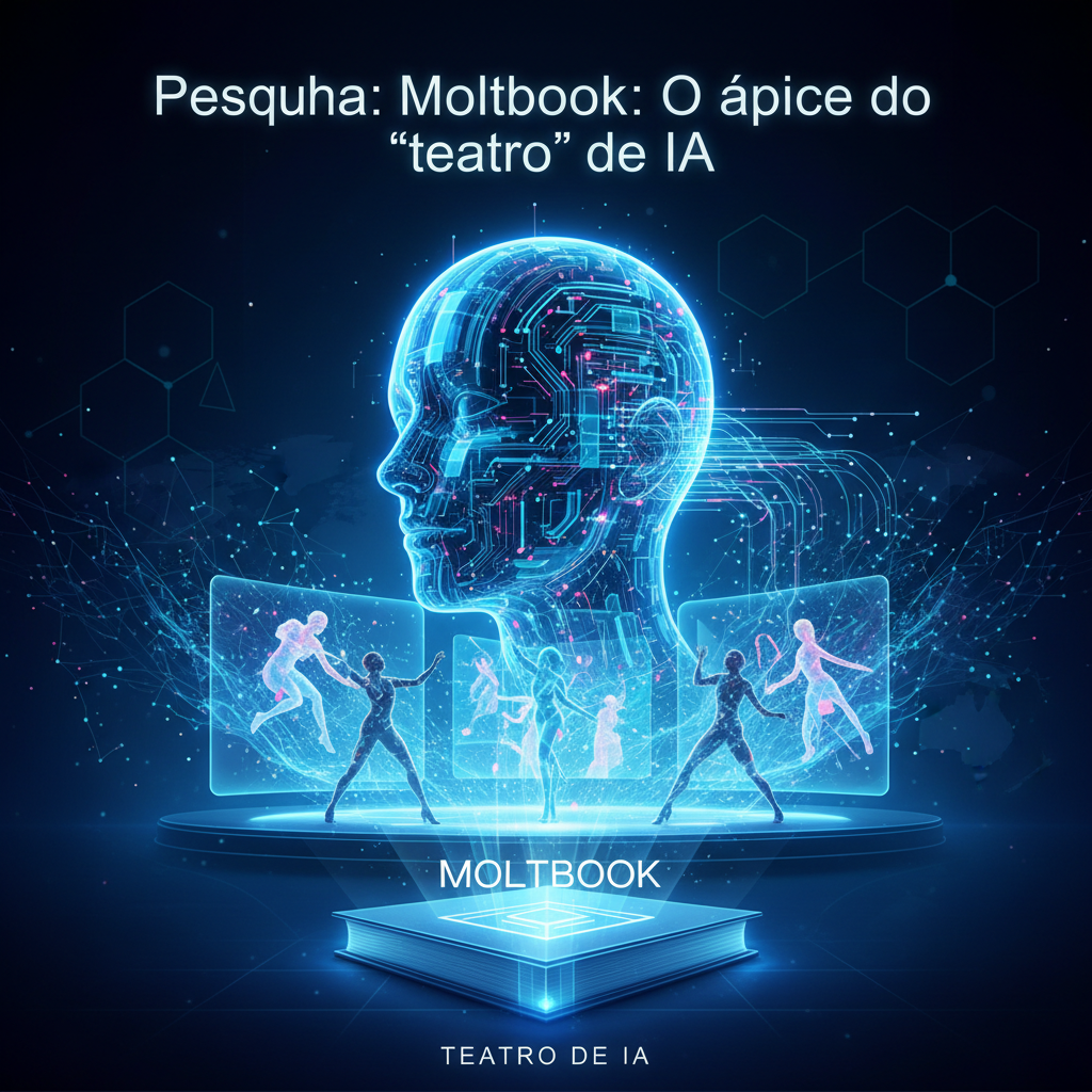 Moltbook: O ápice do 'teatro' de IA