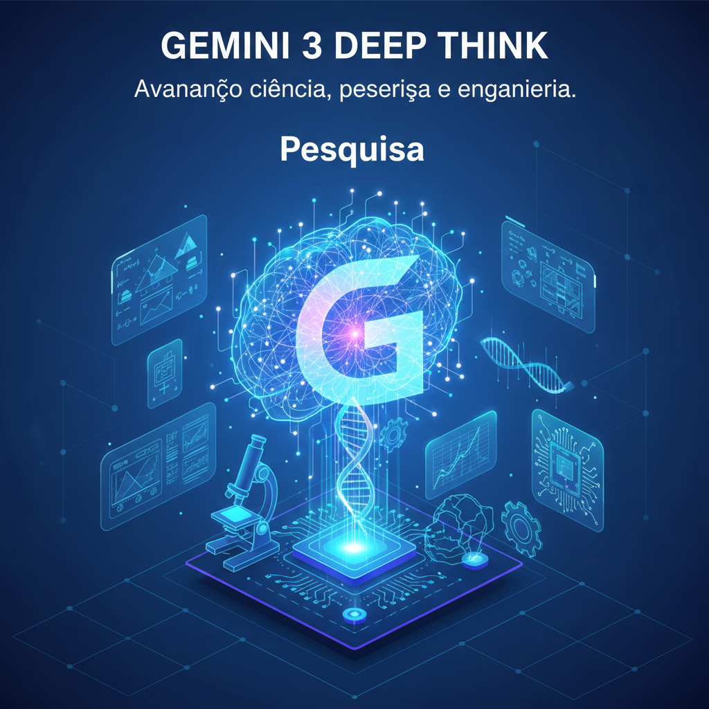 Gemini 3 Deep Think: Avançando ciência, pesquisa e engenharia