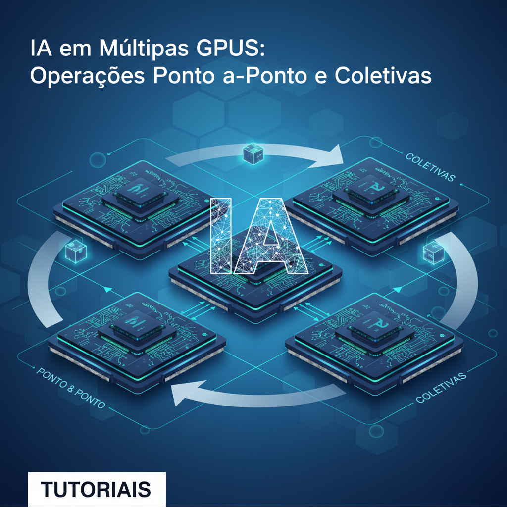 IA em Múltiplas GPUs: Operações Ponto a Ponto e Coletivas