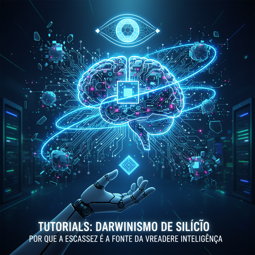 Darwinismo de Silício: Por Que a Escassez É a Fonte da Verdadeira Inteligência