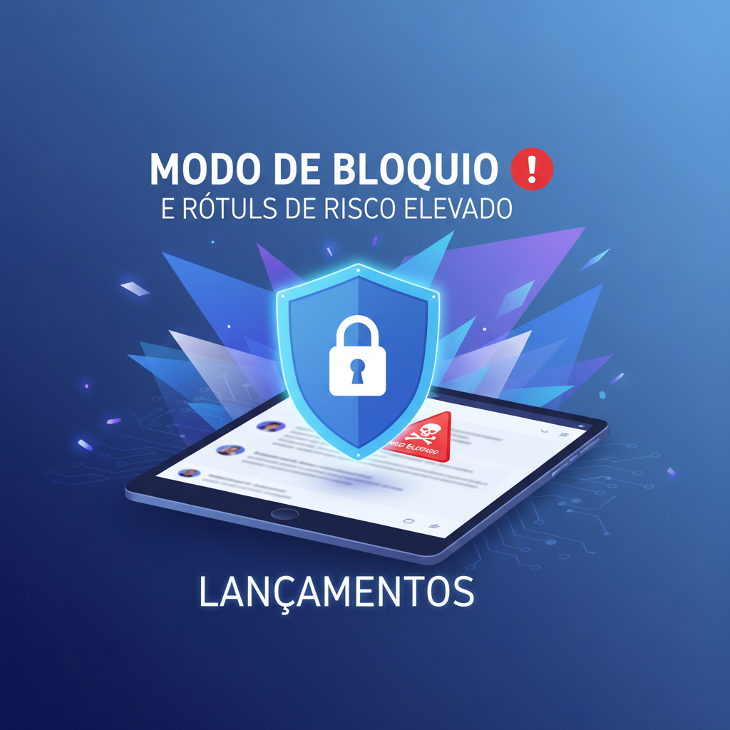 Modo de Bloqueio e Rótulos de Risco Elevado no ChatGPT