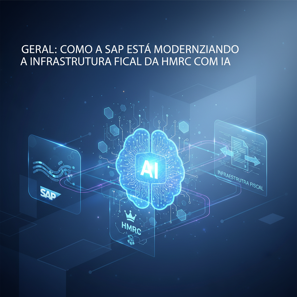 Como a SAP está modernizando a infraestrutura fiscal da HMRC com IA