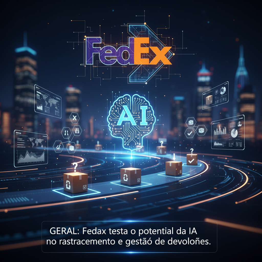 FedEx testa o potencial da IA no rastreamento e gestão de devoluções