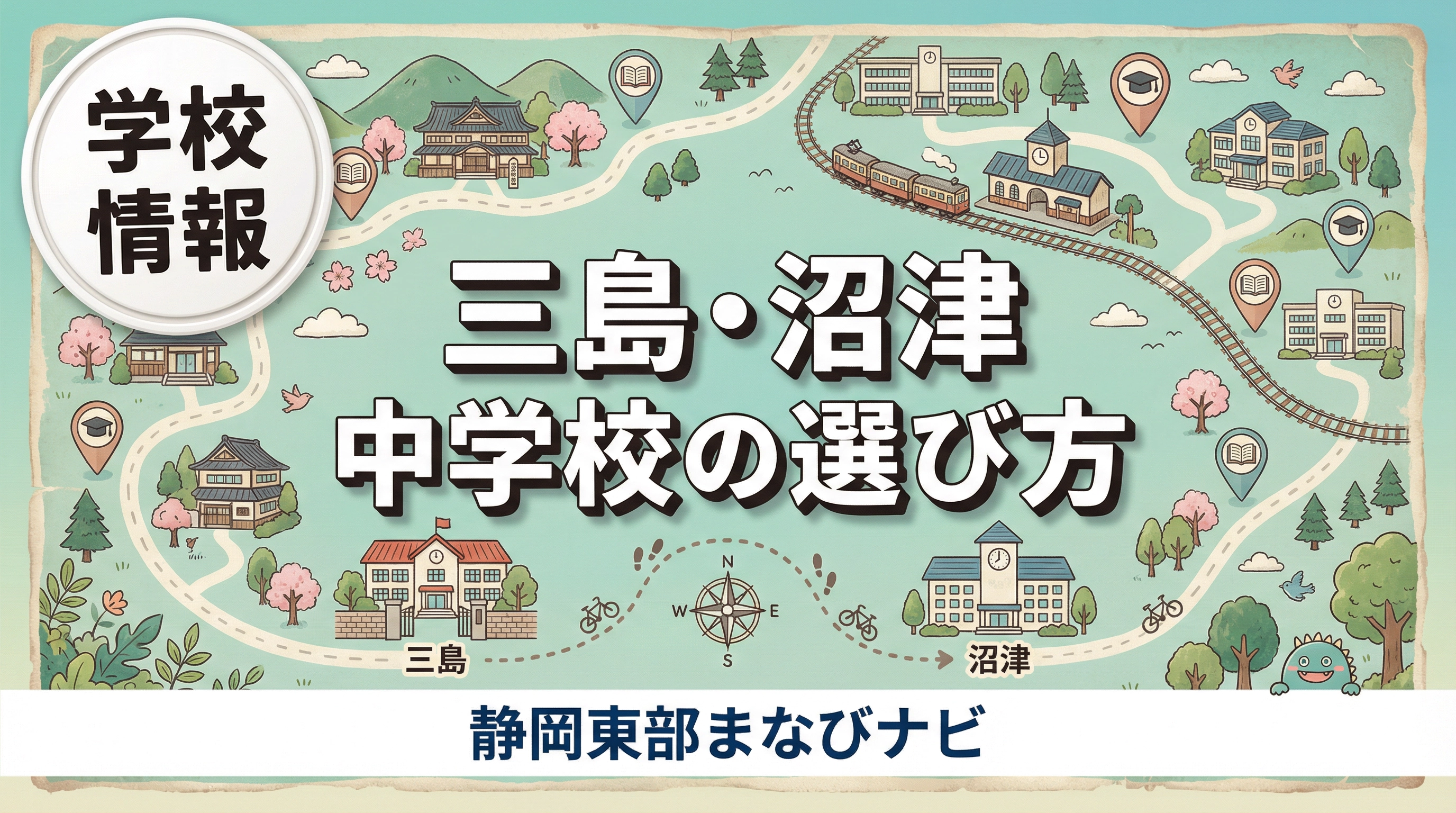 三島・沼津・清水町で中学受験は必要?受験する子としない子の小学校生活の設計術