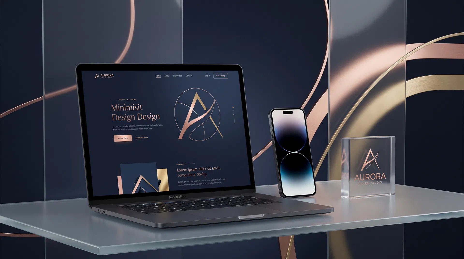 Web Design Mockup