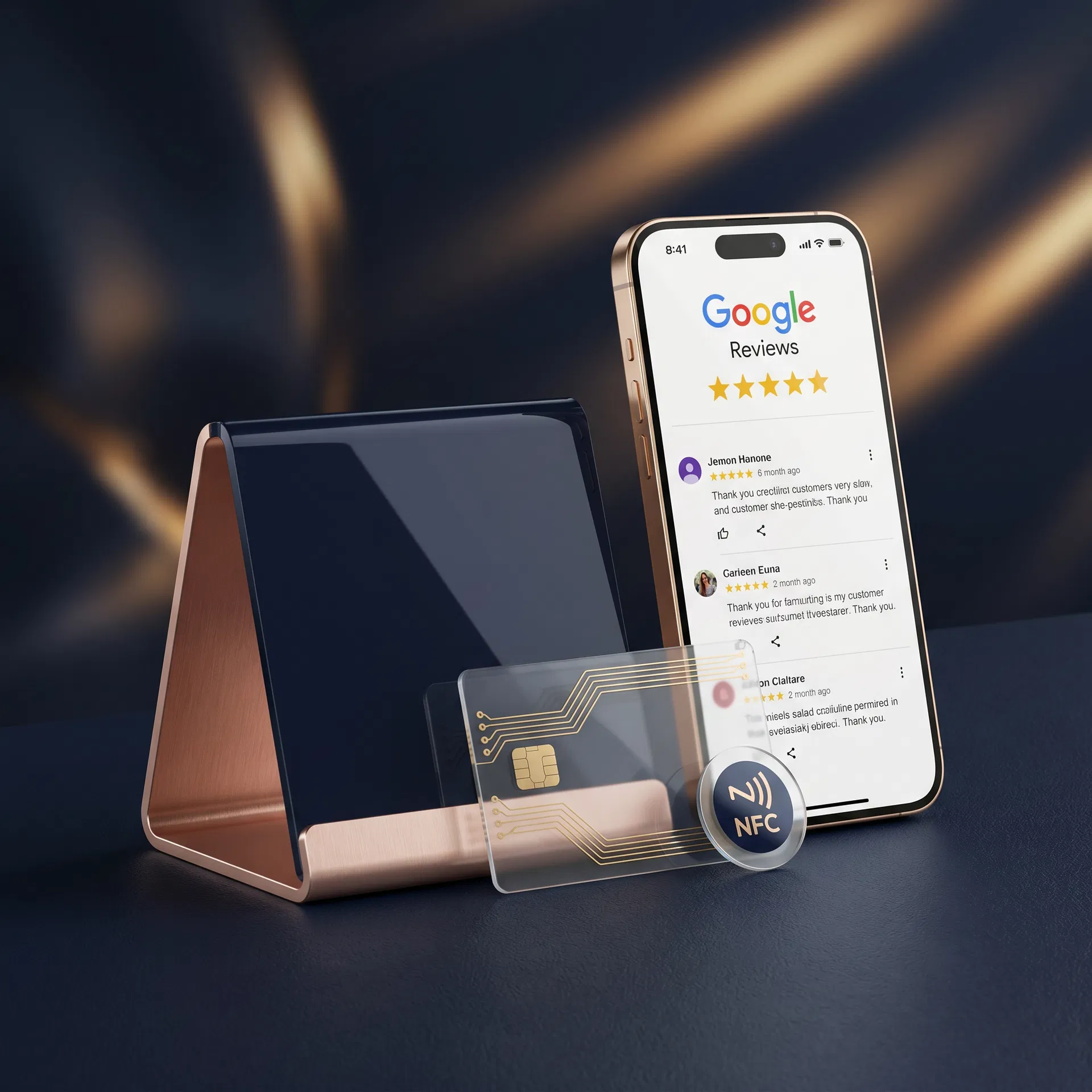 NFC Aufsteller
