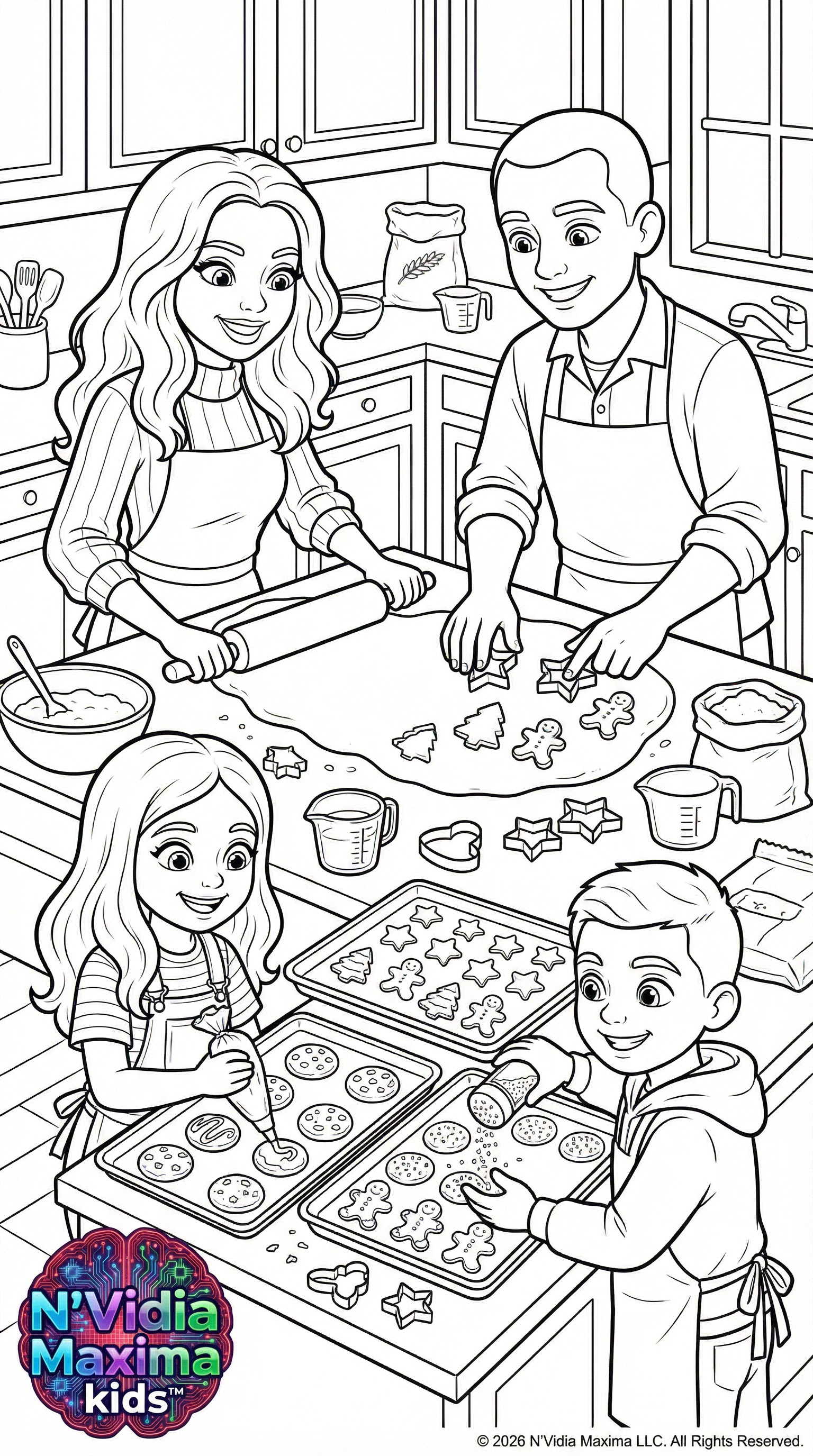 Making Christmas Cookies