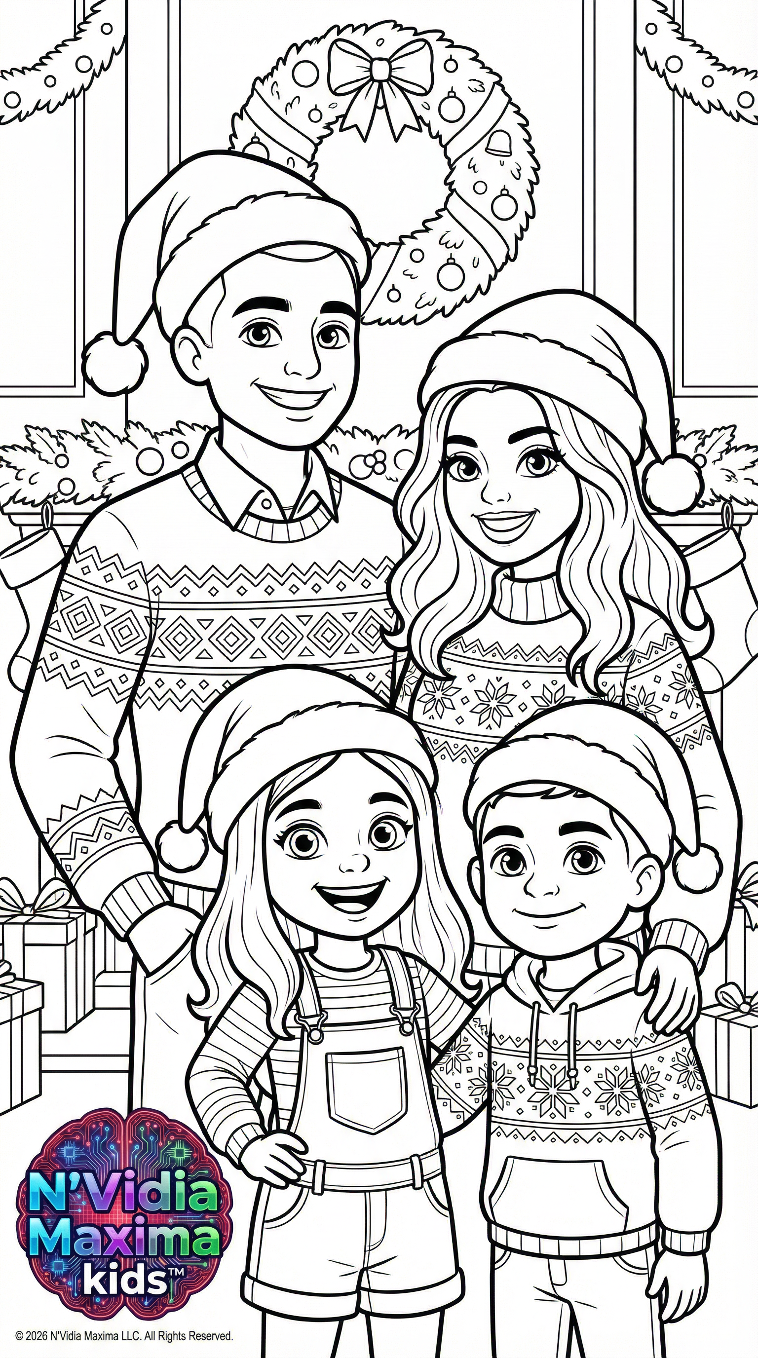 Christmas Family Portrait