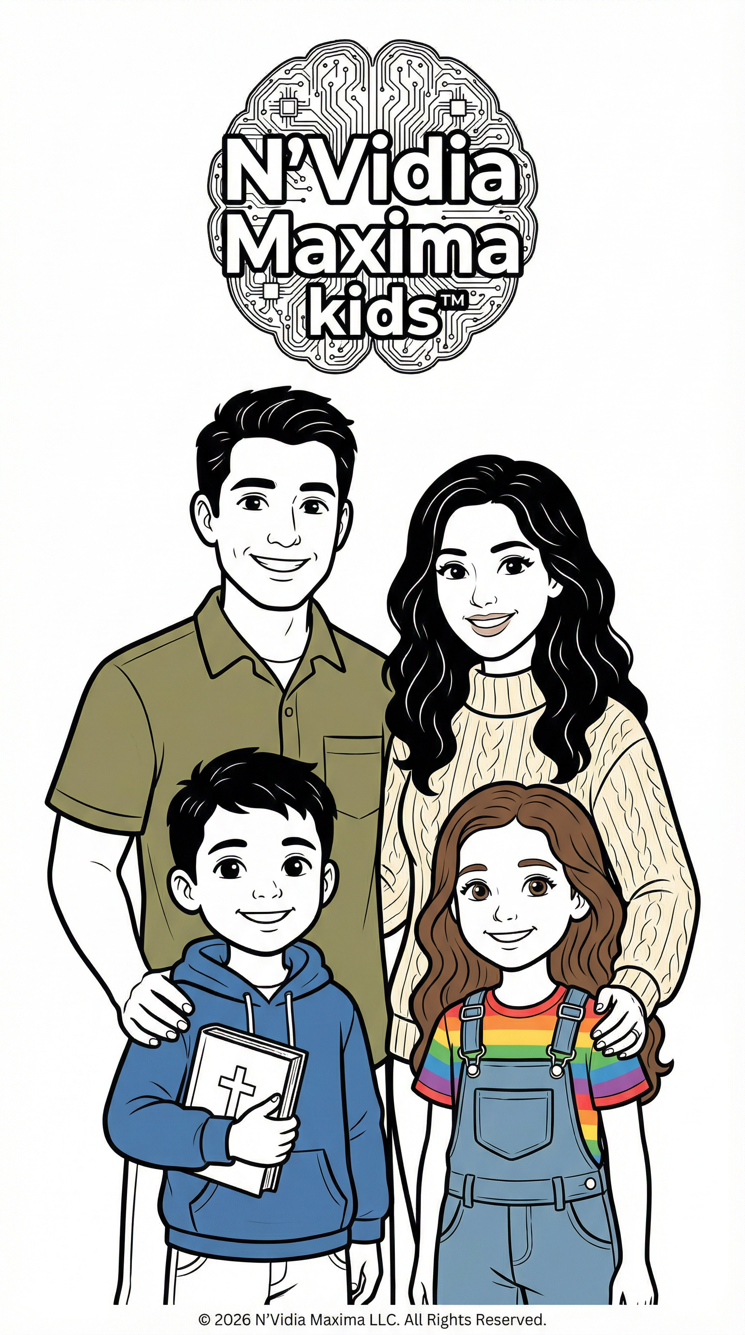 The V Family Portrait