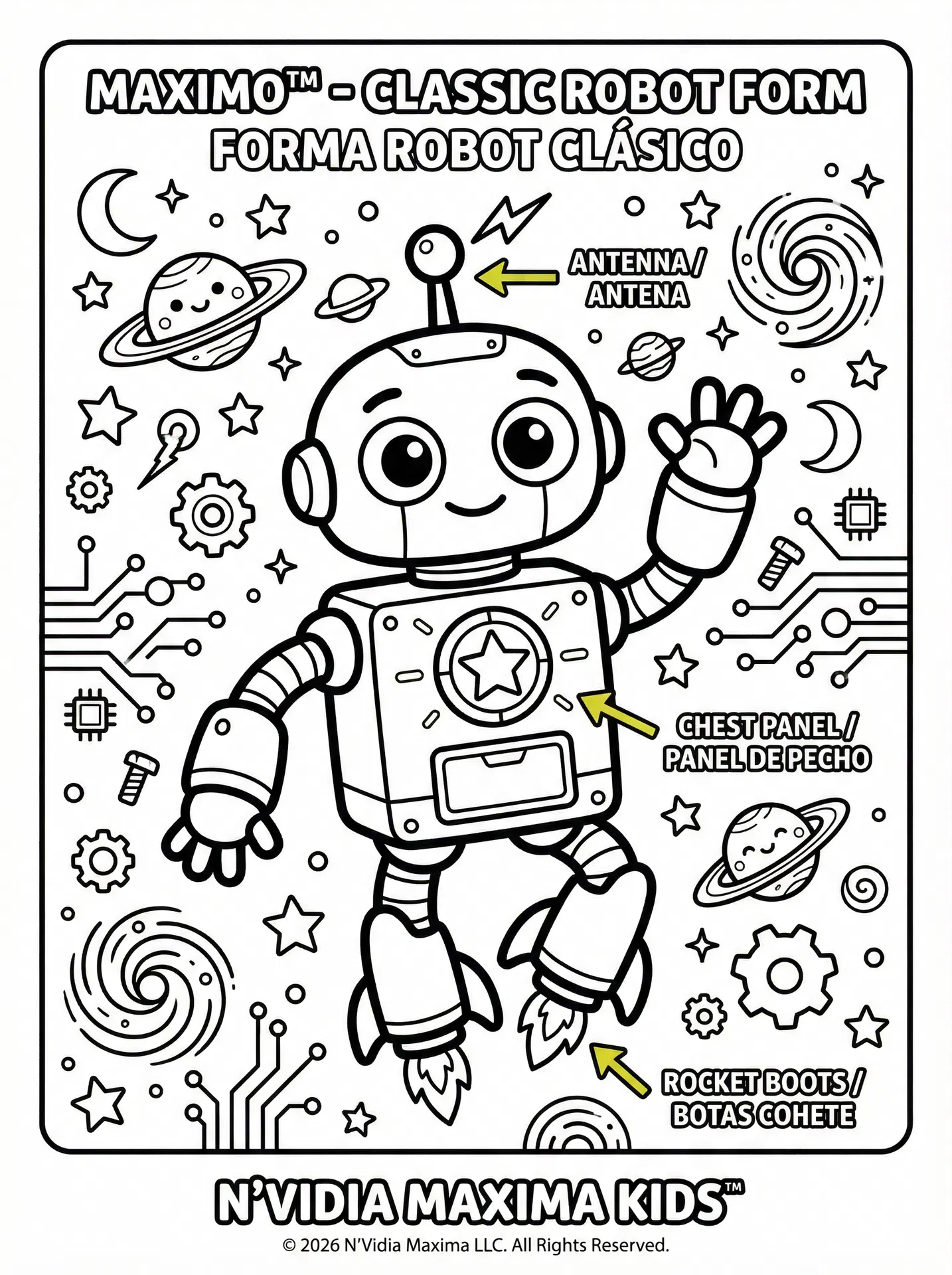 Maximo™ — Classic Robot Form