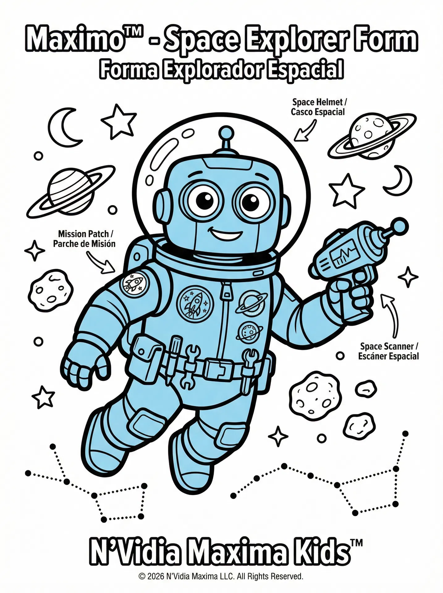 Maximo™ — Space Explorer Form