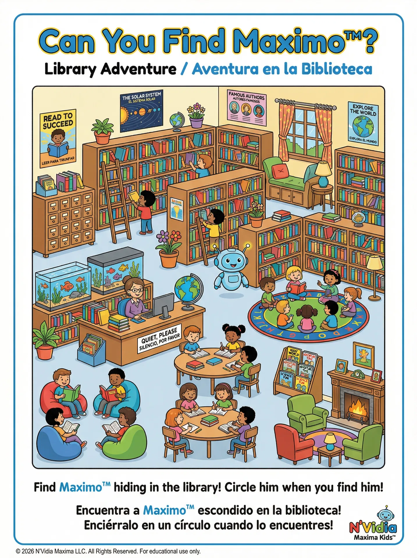 Find Maximo™ in the Library!