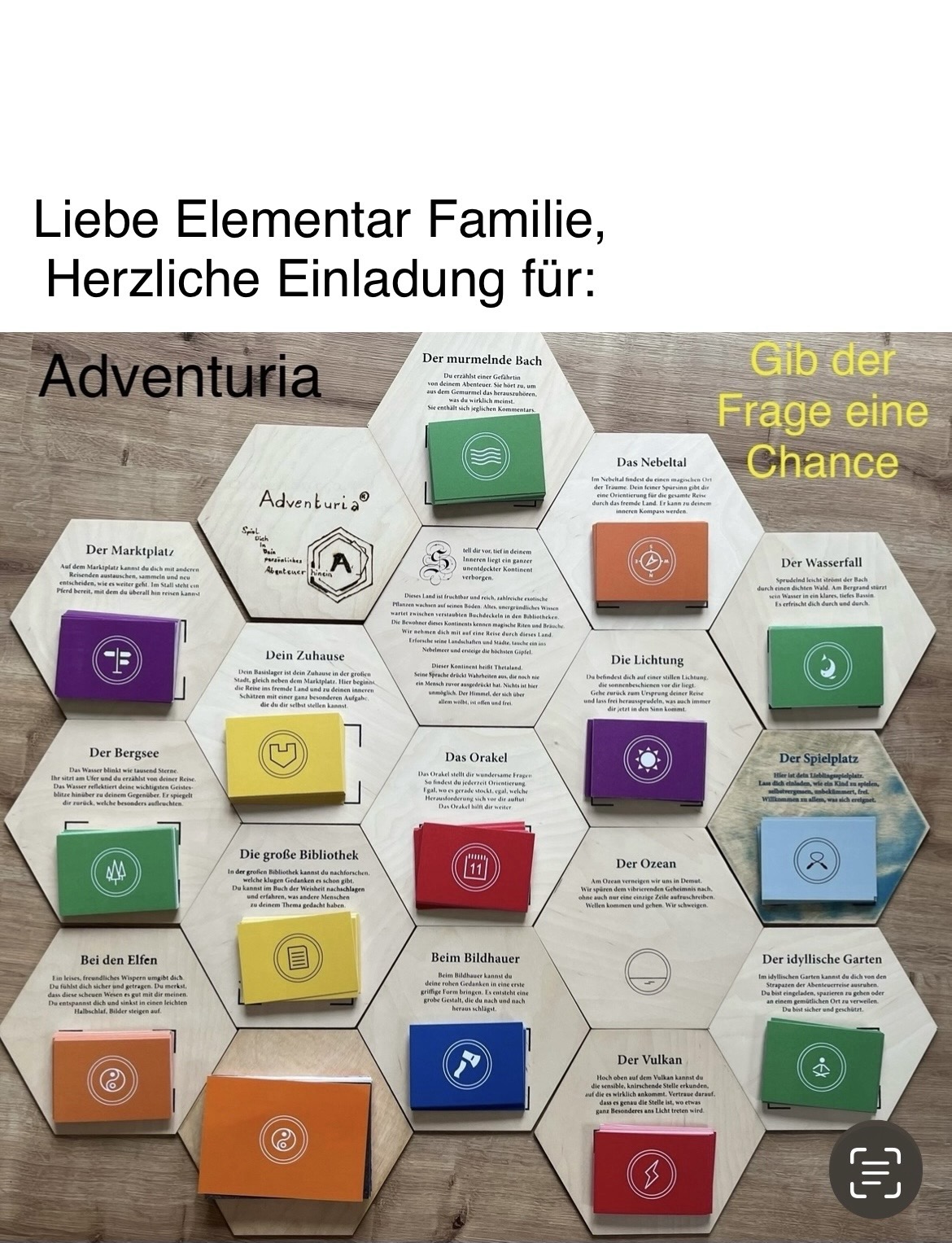 Adventuria - das philosophische Spiel mit Annette Hahn 