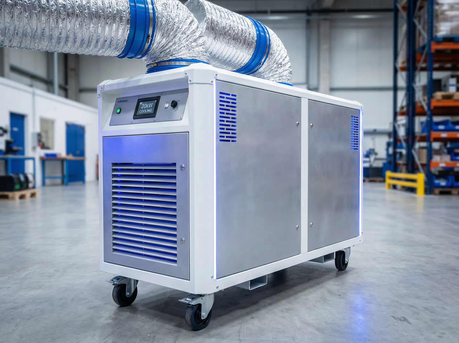 Equipo de aire acondicionado portátil industrial