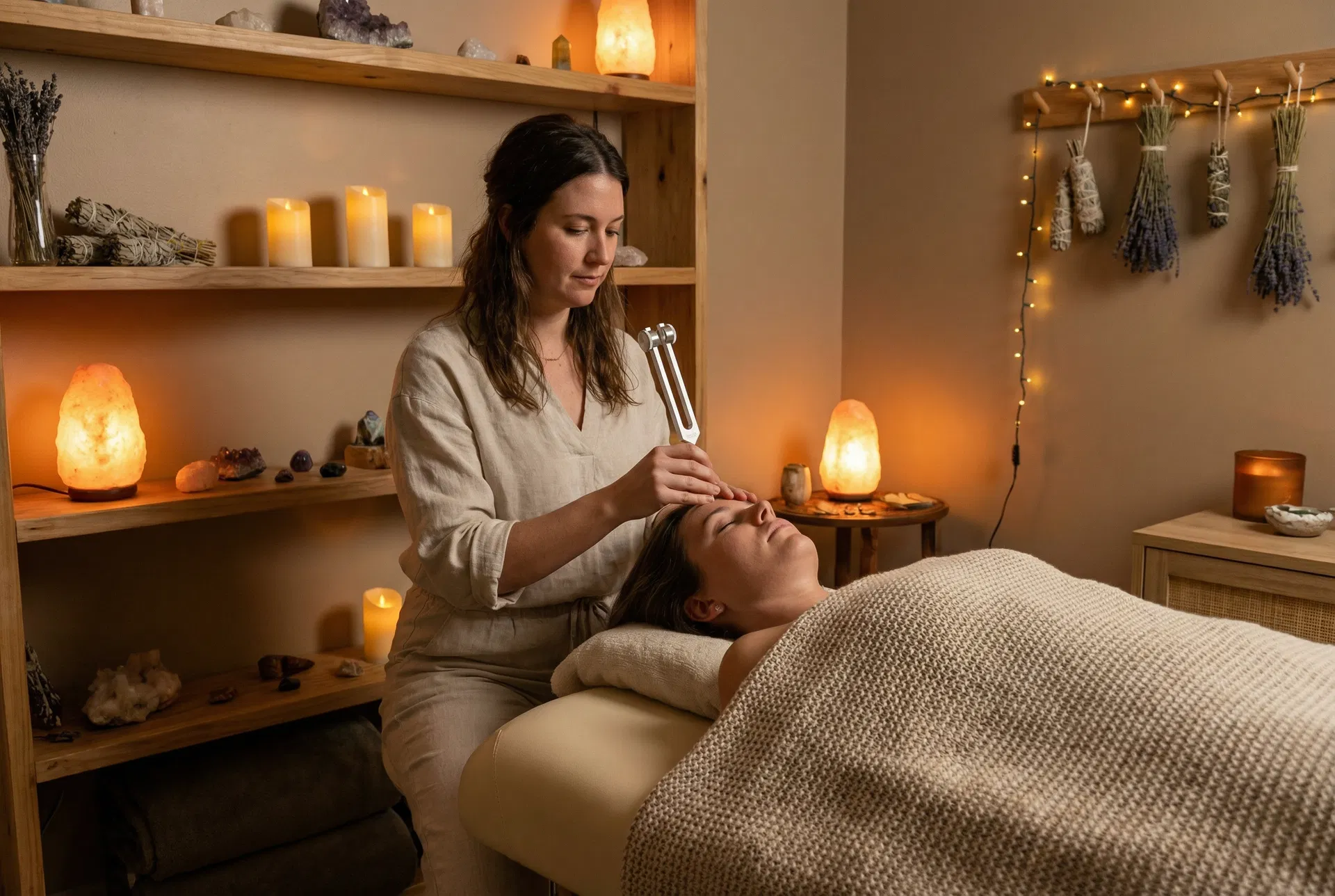 Klangerlebnis mit Stimmgabel