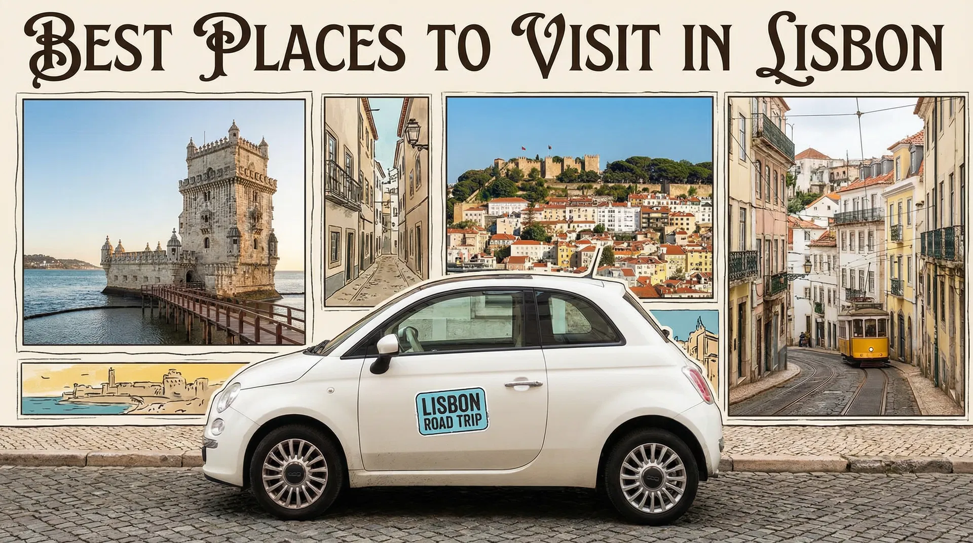 Best places to visit in Lisbon - Top attractions accessible by rental car