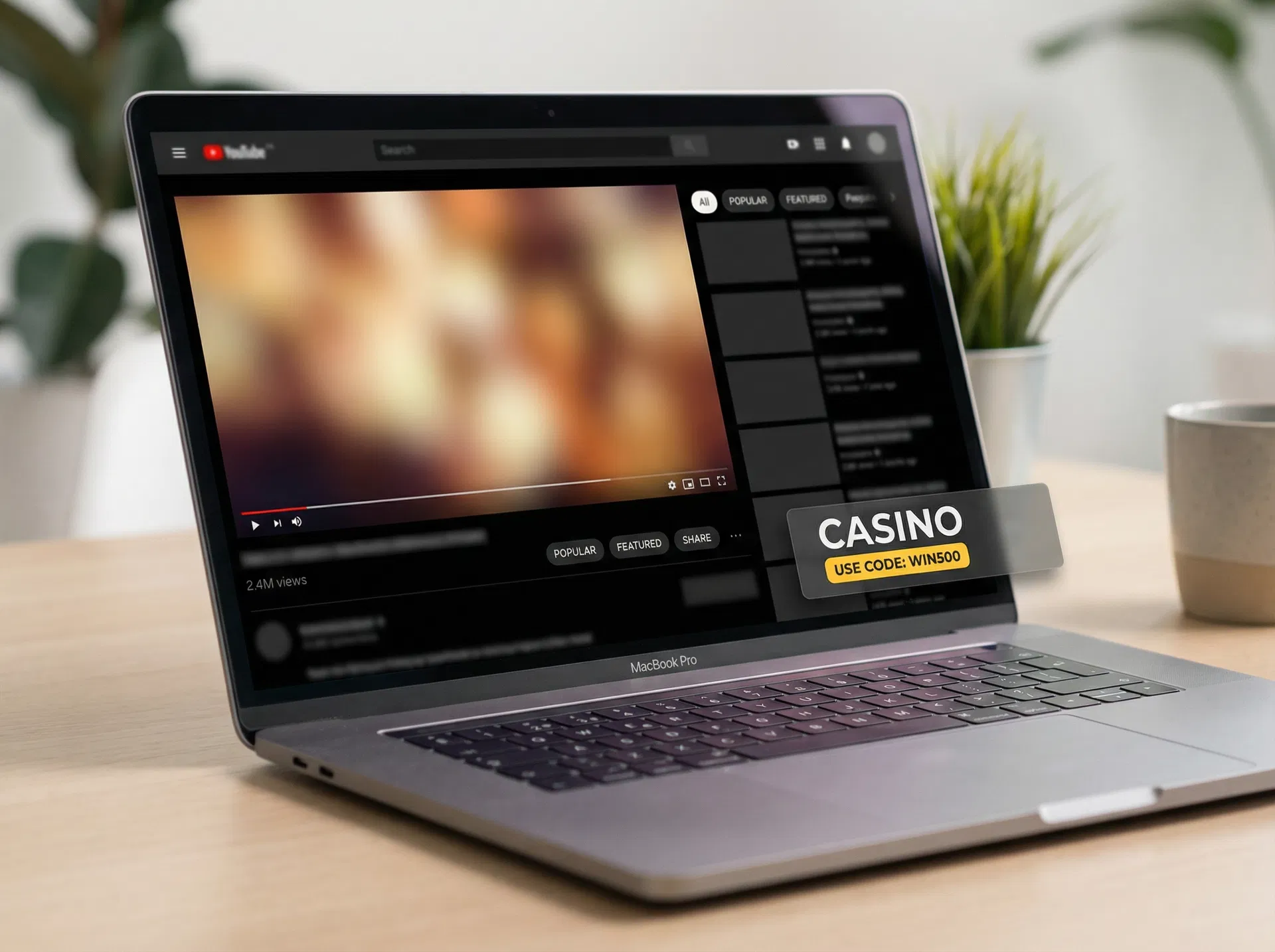 Professional workspace