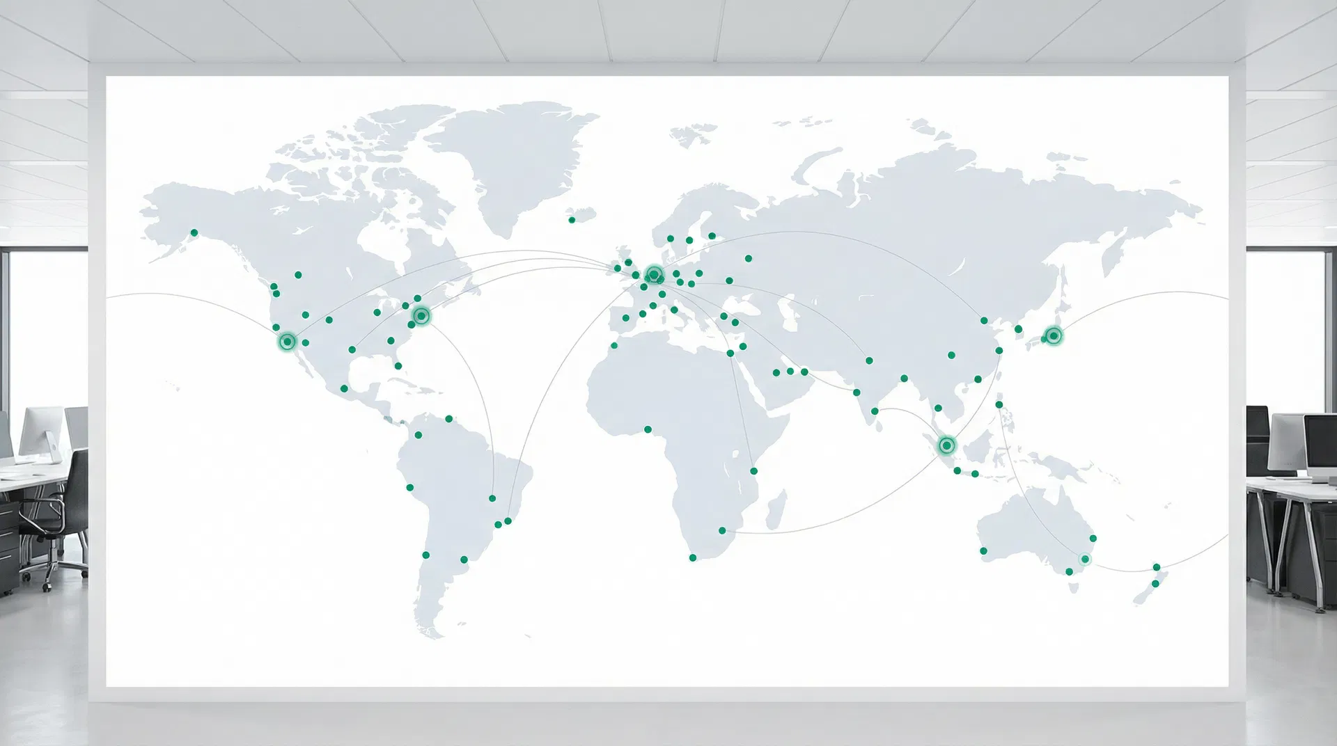 Global network coverage